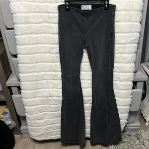 Black Free People Flare Jeans
